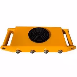 Turnable Roller Skate Cargo Trolley for Loading and Unloading