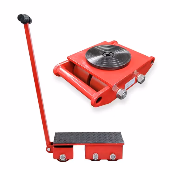 Turnable Roller Skate Cargo Trolley for Loading and Unloading