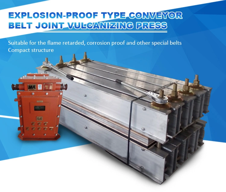 Explosion-Proof Rubber Conveyor Belt Vulcanizing Cure Joint Machine