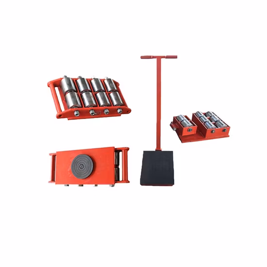 Turnable Roller Skate Cargo Trolley for Loading and Unloading
