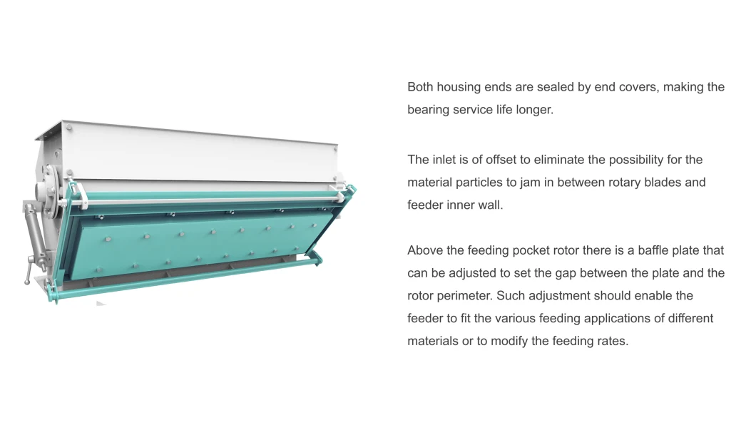 Wheat, Paddy, Rice, Corn, Soybean etc. Grain Material Variable Frequency Impeller Feeder with Magnet for Pulverizer Machine