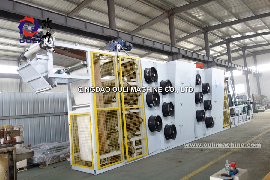 Full-Automatic Reciprocating Conveyor Belt Rubber Sheet Cooling Machine