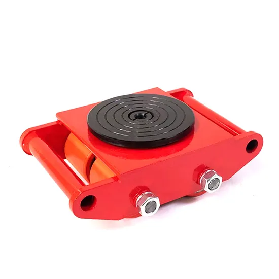 Turnable Roller Skate Cargo Trolley for Loading and Unloading