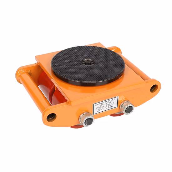 Turnable Roller Skate Cargo Trolley for Loading and Unloading