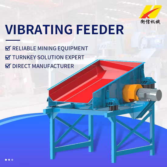 Vibrating Feeder for Stone, Coal, Ore