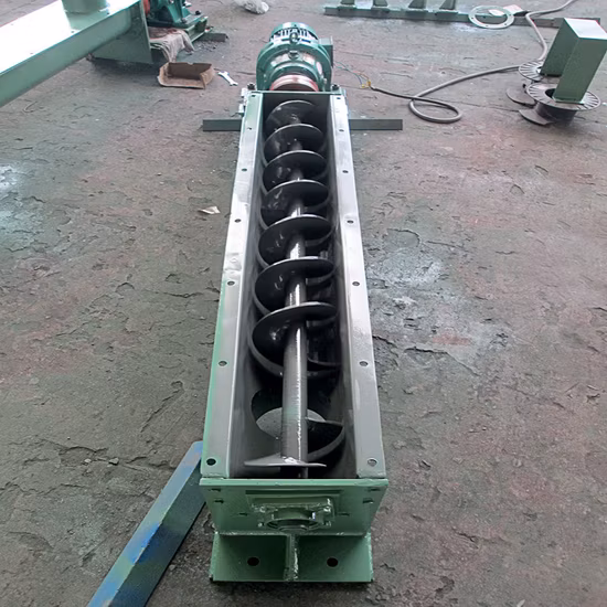 Sistema di coclea per il trasporto di cereali per l'industria chimica a prezzi economici. Trasportatore a coclea a U