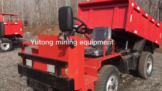 Cina Stile di scarico laterale del carrello minerario a 4 ruote motrici, carrello minerario a quattro ruote per progetto minerario, attrezzatura mineraria cinese