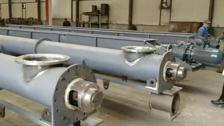 Trasportatore a coclea per tubi di cemento da 273 mm 50 t / h per la movimentazione di polvere di cemento