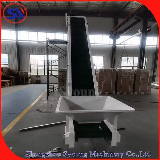 Trasportatore a nastro a catena con grembiule ad ampio angolo con parete laterale, fornitore cinese