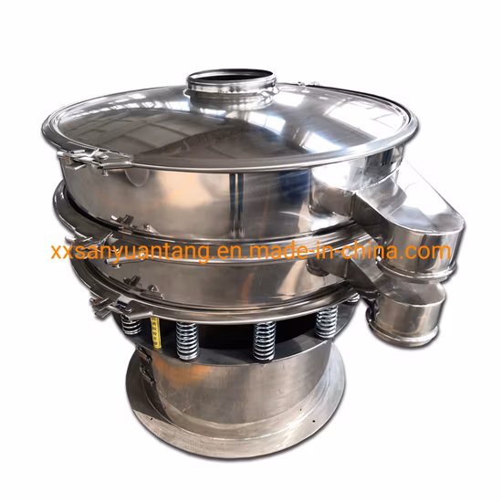 Vaglio vibrante rotativo di dimensioni 600-1800 mm per la vagliatura di granuli di polvere con 1-4 strati